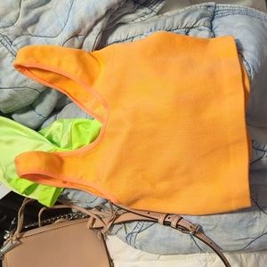 Orange s/m seamless tank